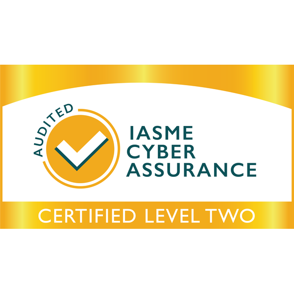 IASME Cyber Assurance Level 2 certificate mark