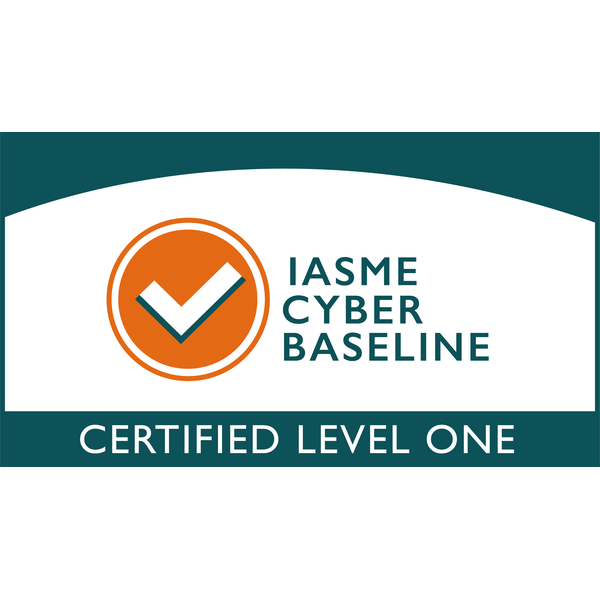 IASME Cyber Baseline Level 1 certificate mark