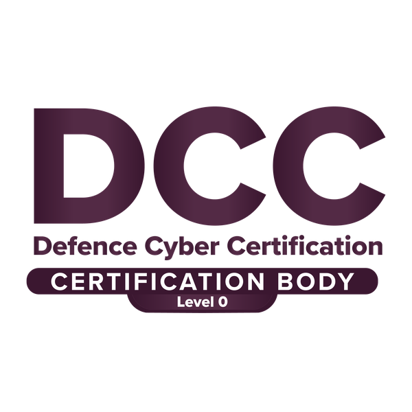 Defence Cyber Certification - Certification Body Level 0 certificate mark